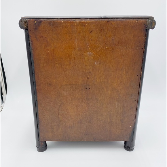 Mini Rattan Cabinet / Jewelry Box With 2 Drawers - Picture 4 of 11